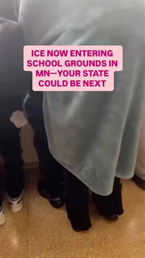 Repost @thejfreakinc “BREAKING: ICE/Border Patrol agents are now operating on PUBLIC SCHOOL PROPERTY. Yesterday, students at Columbia Heights High School filmed an ICE agent driving his vehicle directly onto campus… pulling up to the school’s loading dock… before administrators forced the agent to leave. Children are supposed to be safe at school. Instead, ICE is now testing boundaries on school grounds, while the Trump administration has deliberately removed long-standing protections for school