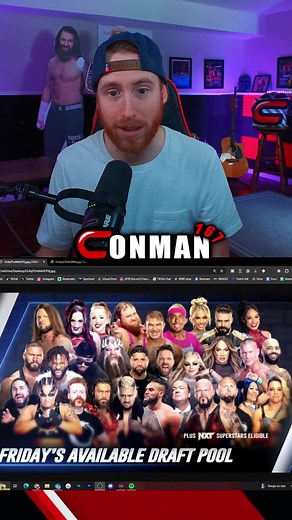 WWE SMACKDOWN DRAFT POOL AND RULES #wwe #wrestlemania #wweraw #smackdown #wrestling #prowrestling #wwetiktok #wrestletok #wwe2k24 #wrestlemania #wrestlingtiktok #wweuniverse #wwefan #conman167