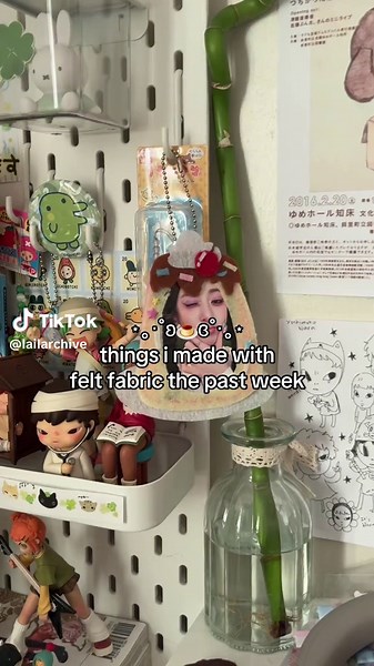 DIY Cute Felt PC Holders and Keychains