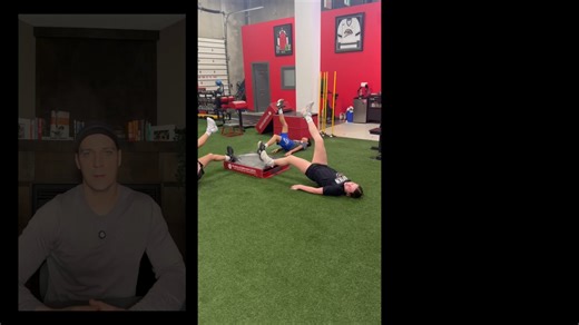 Single Leg Glute Bridge Iso Hold