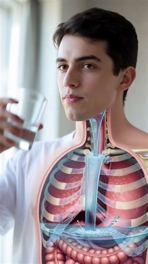 What Happens When You Drink Water 3D Animation