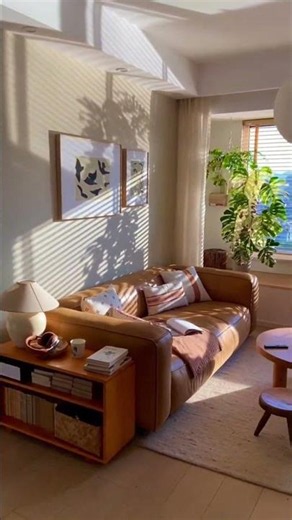 Warm & Minimalist Home Tour: Golden Hour In A Scandinavian Space ✨