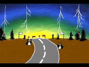 How to Draw a Road Scene in Tux Paint | Step-by-Step Tutorial