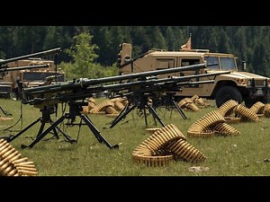US Army Testing the Browning M2A1 .50 Caliber Beast!