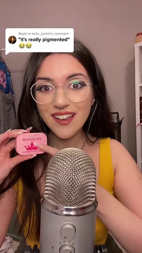 Replying to @katie_jacklin fake eyeshadow #asmr #makeup