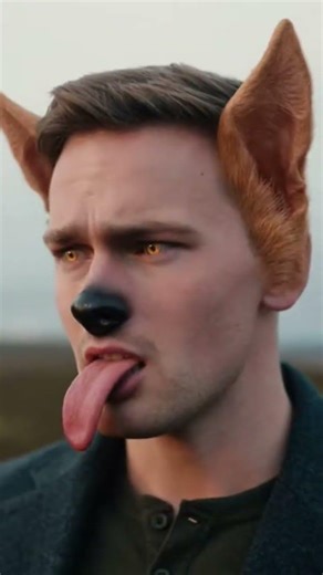 Biker turns man into part dog. #ai #bodyswap #tf #transformation #dogtf #motorbike #leatherjacket