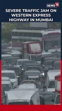 Mumbai Rain Chaos: Traffic Gridlock, Waterlogging as IMD Issues Red Alert Warning | India | N18S