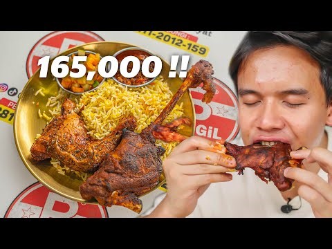 NASI MANDHI BRUTAL RATING SEMPURNA DI GOOGLE! SEPORSI SAMPE 165 RIBU?!