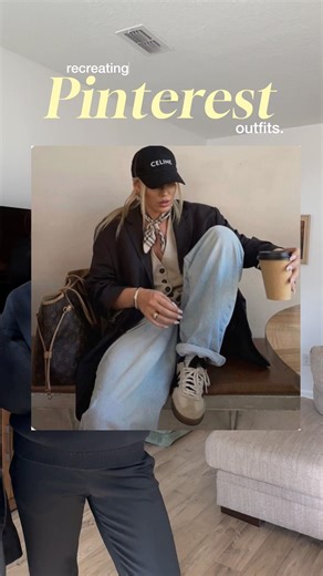 Recreating Pinterest outfits✨#Pinterest inspired #pinterestoutfits #thrifting