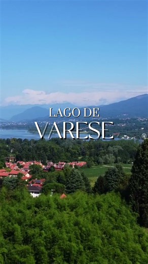 ✨ Vistas Aéreas del Lago Varese 🇮🇹 | Drone al Atardecer