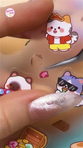 DIY Sticker House - Relaxing ASMR #319 #sticker #aesthetic #cute #miniature