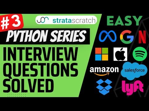 MICROSOFT Interview Question Explained - Python Data Science | "Finding Updated Records" | EDS