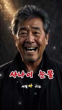 사나이 눈물 | 말없이 삼킨 남자의 인생 노래 #쇼츠 #트로트 #ai영상 #노래 #감성영상 #미스터트롯2