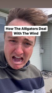 How The Alligators Deal With The Wind 💨🐊 | Corbin Maxey