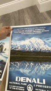 Experience the thrill of conquering Denali, captured perfectly in this Denali National Park Poster. Each glance brings back the unforgettable moments of standing atop the summit. 🏔️✨ #DenaliNationalPark #SummitMemories #Denali #NationalParkPosters | National Park Posters