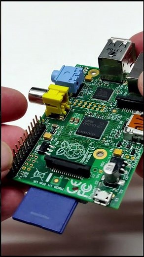 The Raspberry Pi 1 model B