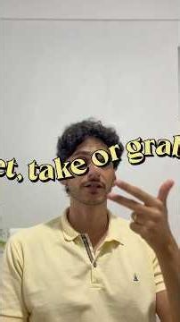 Pare de confundir GET, TAKE e GRAB!