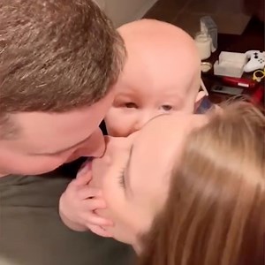 Funniest babies reaction when daddy kisses mommy 😂😂 | Sweet & Funny Babies
