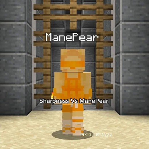 Sharpness Vs ManePear #minecraft #bestminecraftclips#cpvp #mincraftpvp#minecraftparody#minecraftmeme
