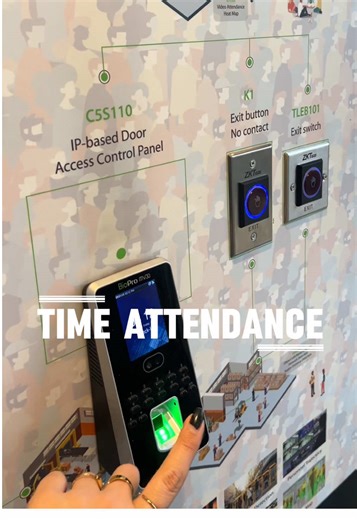 TechVision Time Attendance System for Efficient Monitoring