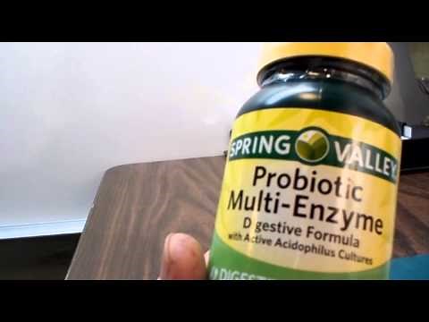 Professor V's Spring Valley Probiotic Multi-Enzymes from Walmart for Bodybuildng