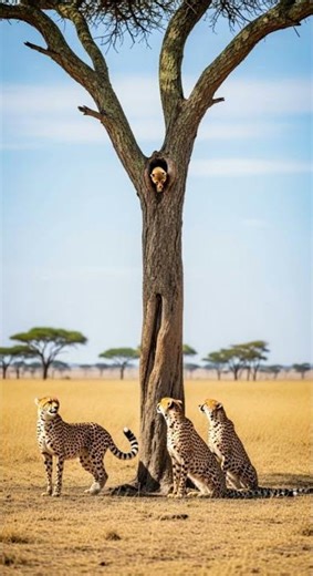 Will the leopard catch its prey successfully? Watch the fierce chase unfold