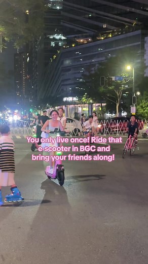 Ride the E-Scooter in BGC with Friends - Only ₱45/10mins