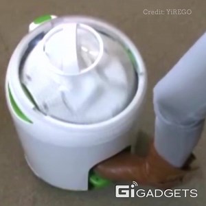 20K reactions · 11K shares | Foot-powered washing machine lets you do your laundry off grid. | GIGadgets | Facebook