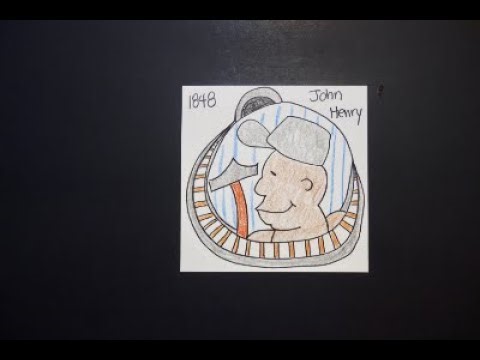 Let's Draw John Henry! (Tall Tales)