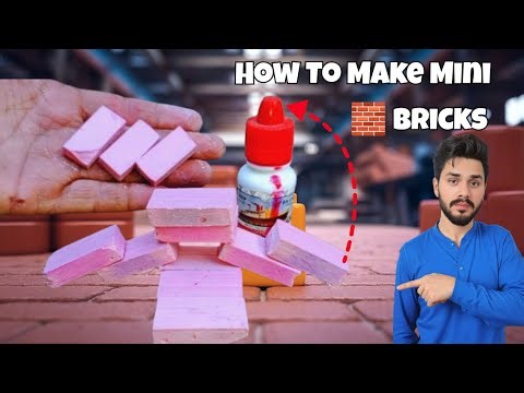 Build Your Own DIY Mini Bricks Easily!|How to make mini bricks|@Work to Work official