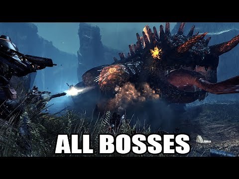 Lost Planet 2 - All Bosses (With Cutscenes) HD 1080p60 PC