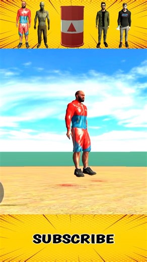 INDIAN BIKE DRIVING 3D 🥰 || ALL CHARACTER TANK CHALLENGE 💥 || GTA V 🎮 || #shortsviral #gaming #games