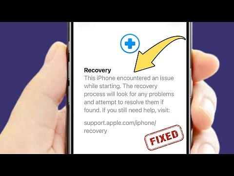 How to Fix This iPhone Encountered an issue while Starting in iOS 26?