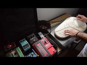 Omnichord OM-100 Demo with Effects Pedals