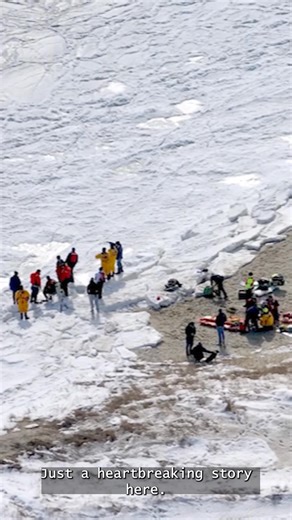 An Eastham couple fell through the ice at First Encounter Beach while walking their dog. The wife's body was found just offshore, the recover effort for her husband remains ongoing. Their identities have not been released. | WCVB Channel 5 Boston