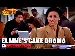 Elaine Buys A Cake With Hair On It | The Dinner Party | Seinfeld