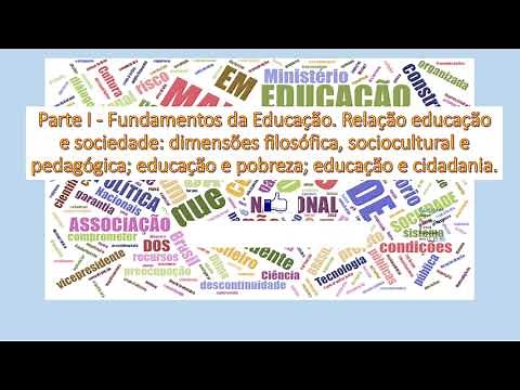Fundamentos da Educação: relação educação e sociedade: dimensões Filosóficas...