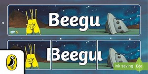 Beegu: Display Banner