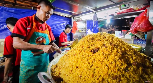 Watch how they make this mountain of Indonesian goat fried rice from scratch!!! Follow us: https://instagram.com/chopsticktravel | Chopstick Travel