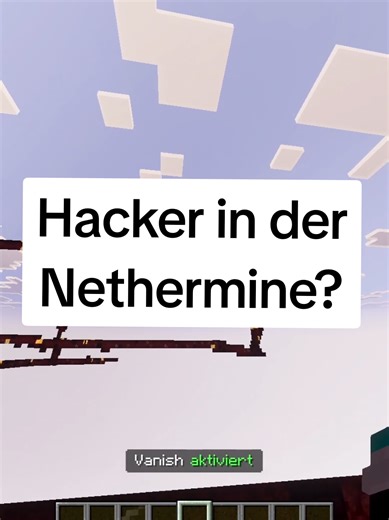 Spieler beobachten ob er ein Hacker ist auf unserem Minecraft Citybuild Server in der Nethermine. Was denkt ihr - ist dieser Spieler am hacken?
