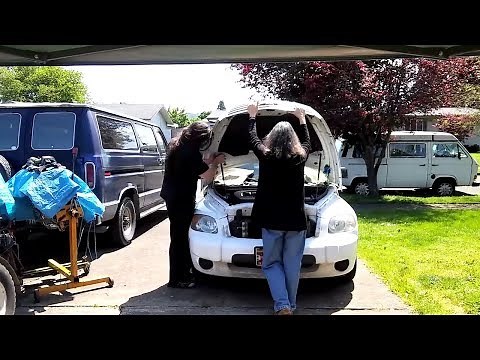 Chevy HHR Ecotec Engine Swap - without subframe drop
