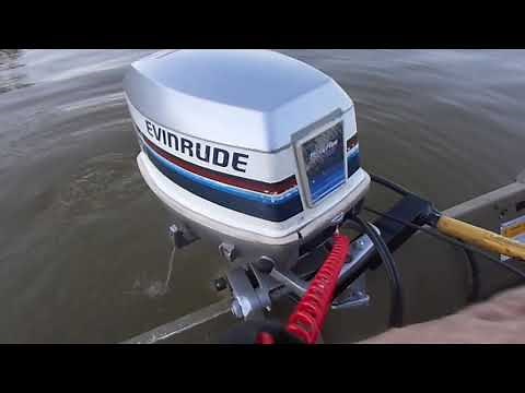 Evinrude 35 HP on Jon boat.