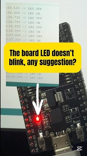 ESP32 WROOM Problem #shorts #arduino #esp32 #femtophysiker #diy #coding #electronics #lifeinuk