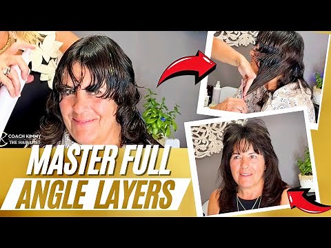 Ultimate Guide to Long Layered Haircut - Beautiful Cut ( Full Angle Layers )