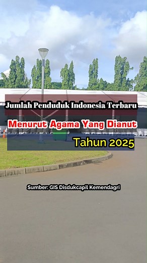 1M views · 13K reactions | Jumlah Penduduk Indonesia Terbaru Tahun 2025 Berdasarkan Agama Yang Dianut. #indonesia #indonesiadalamangka #statistikindonesia #jumlahpendudukindonesia #agamamayoritasindonesia #agamaminoritas #agamamayoritas #jumlahpenduduk #Pendudukindonesia @pengikut | Ripin Aromanta Ginting Munthe | Facebook