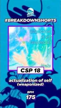 actualization of self (weaponized) CSP 18 - Doc's Breakdown Trials #shorts #ddr #ddrshorts