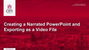 EdtechGuides: Create narrated PowerPoint guide: Create narrated PowerPoint