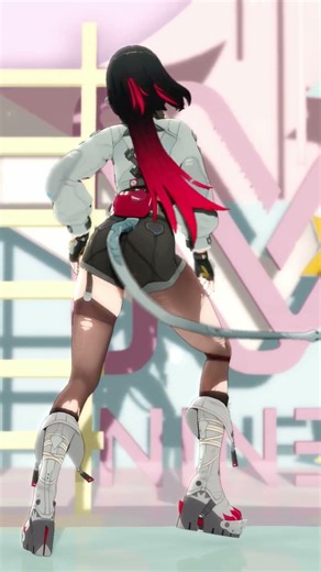 【ZZZ MMD】Jane DOe Whistle #zenlesszonezero #mmd #shorts #janedoe