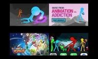 Mix of 4 videos from youtube : ANIMATION VS Addiction Mashup.