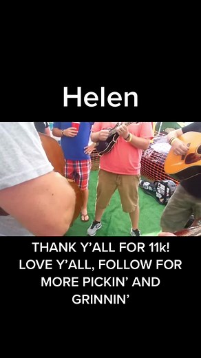 This is the song Helen from a bluegrass jam in 2014. Eli Johnston on Bass and Vocals, Justin and Jason Tomlin on Vocals, Jason Davis on Banjo, Gary Hultman on Dobro, and the McKinnon brothers doing what they do best! Pickin’! Y’all make sure to like, comment, and follow for more things Pickin’ and Grinnin’! #bluegrass #banjo #gospel #rickyskaggs #mandolin #10000 #5000 #bluegrasstiktok #bluegrasscentral